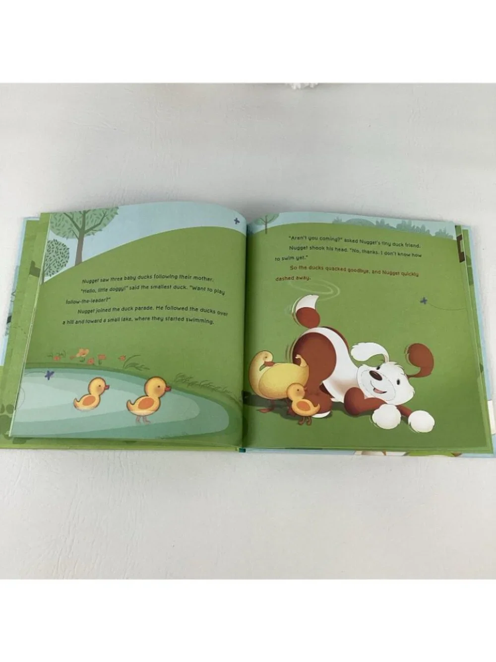 Hallmark Interactive Storybook Buddy Nugget Plush Toy w 3 Hardcover Book Bundle